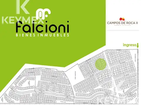 VENTA TERRENO/LOTE CAMPOS DE ROCA 2