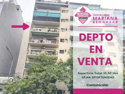 Departamento en venta de 1 dormitorio en Palermo
