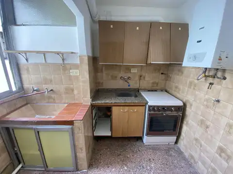 Departamento 2 ambientes con 1 baño