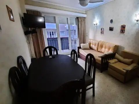 Departamento 2 ambientes con 2 baños