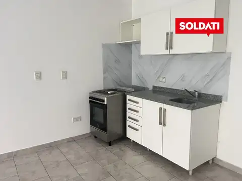 Departamento Monoambiente con 1 baño