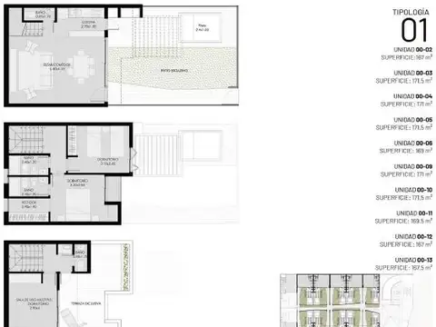 Casa 4 ambientes con 2 baños