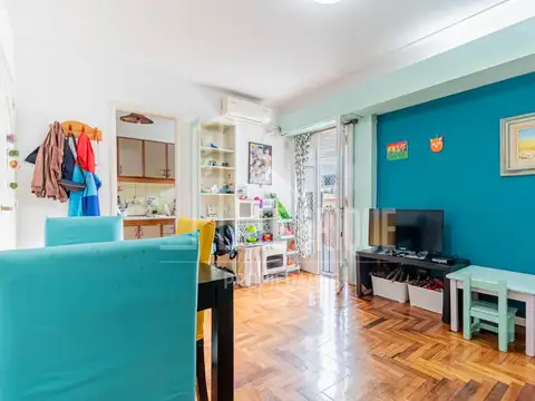 Departamento 3 ambientes con 1 baño