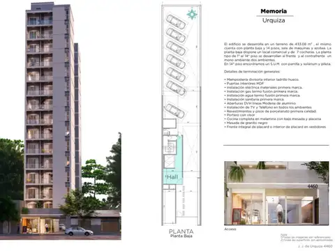 Cochera a estrena en Caseros Centro