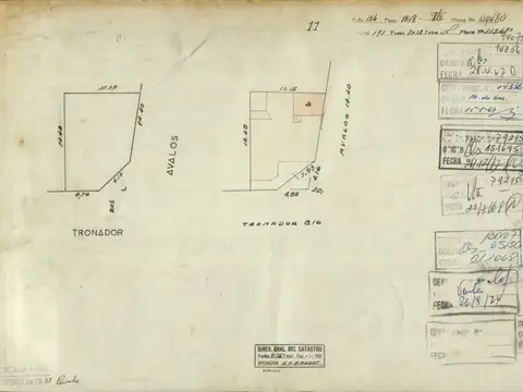 Terreno en Venta 14  mts Fondo