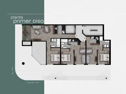 Departamento en Venta de 3 ambientes