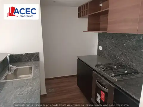 Departamento 2 ambientes con 1 baño