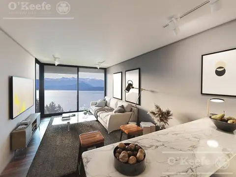 Departamento 2 ambientes con 1 baño