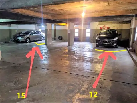 Cochera num 15 VENTA Palermo  venta Edificio moderno RAMPA bajas Exp OORTUNIDAD