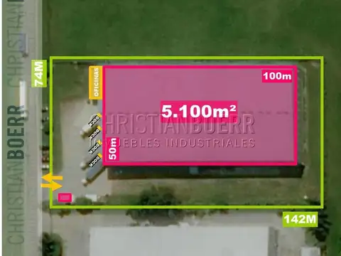 Galpon en Venta en Campana, USD 2.200.000