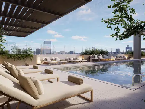 Departamento Monoambiente con 1 baño