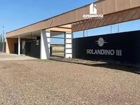 OPENHOUSE vende excelente lote ubicado en BARRIO PRIVADO SOL ANDINO 3