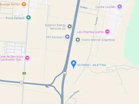 Ruta Nacional 40 y Variante Palmira 3200