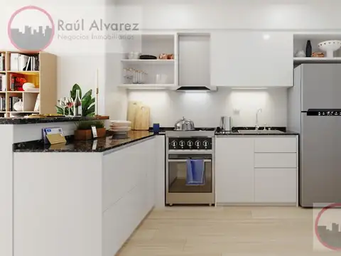 Departamento 4 ambientes con 2 baños