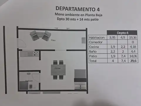 Se venden 6 deptos, Isidro Casanova