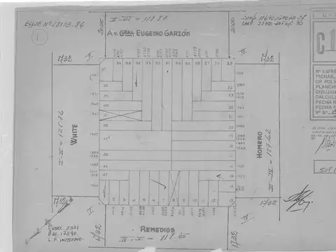 Terreno en Venta 15  mts Fondo