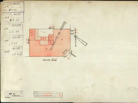 Terreno en Venta 15  mts Fondo