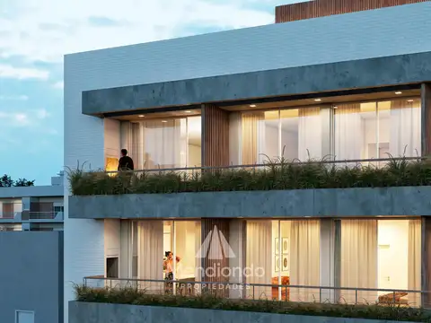 Depto 3 amb de 93m2 al contrafrente con gran Balcón - Zona Güemes Aldrey