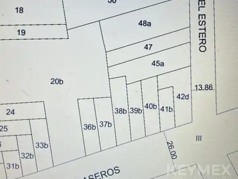 Terreno en Venta de 929,0 m2