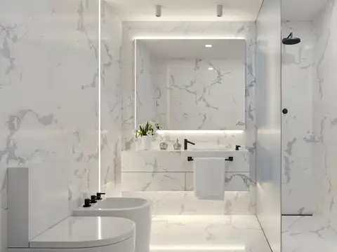 Departamento 3 ambientes con 2 baños