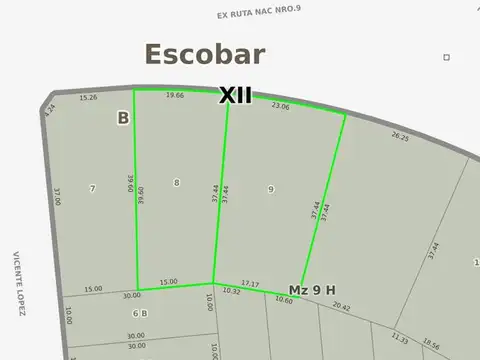 Excelente Fracción con galpón en Int. Larghi al 900