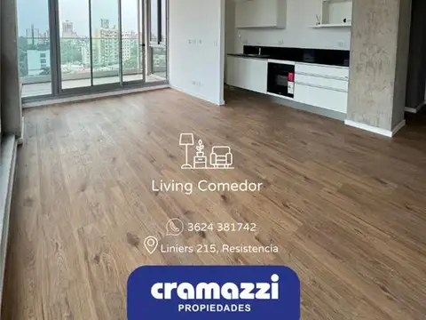 Departamento 3 ambientes con 2 baños