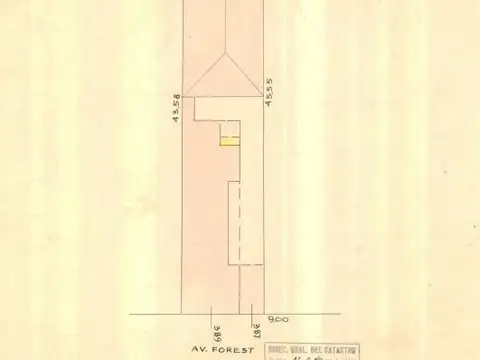 Terreno en Venta 9  mts Frente
