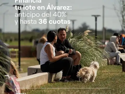 Terreno en Venta en Alvarez, USD 15.800