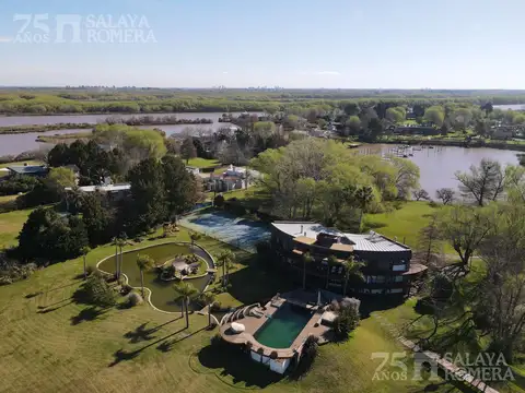 Casa Venta 9 Ambientes Isla Santa Monica - Gran Terreno Amenities Propios