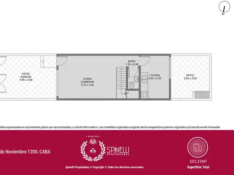 Casa en Venta con 1 cochera