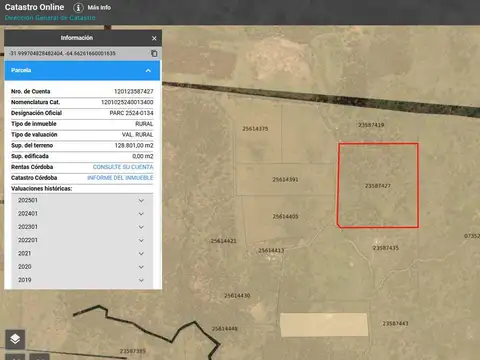 Venta Campo de 12,9 Hectáreas en Atos Pampa, Valle de Calamuchita, Córdoba
