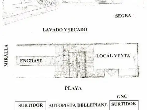 Au Tte Gral Luis J Dellepiane - ESTACION DE SERVICIO CERRADA - Capital Federal