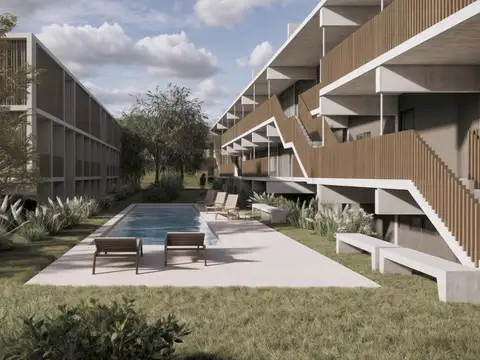 Departamento en venta  2 ambientes en La Enramada - Pilar