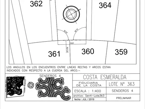Terreno en Venta de 959,0 m2