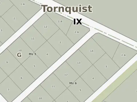 Terreno en venta en Sierra De La Ventana  1600  MTS