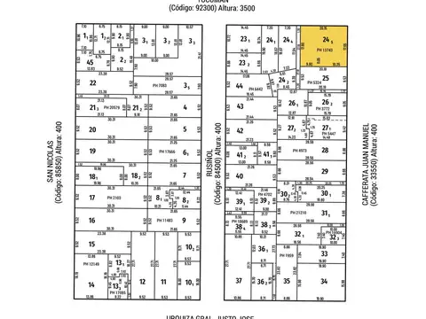 Terreno en Venta de 454,0 m2