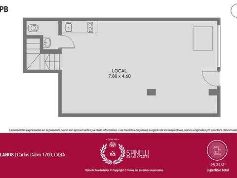 Local en Venta en San Nicolás, USD 107.000