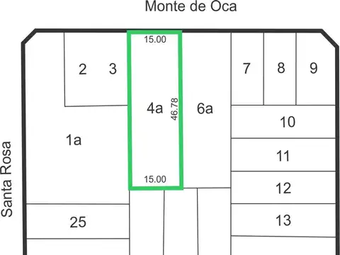 Terreno en Venta de 702,0 m2