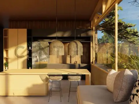 Departamento 2 ambientes con 1 baño