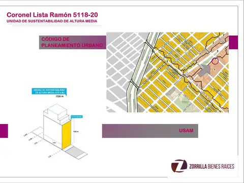 Terreno en Venta 22  mts Fondo