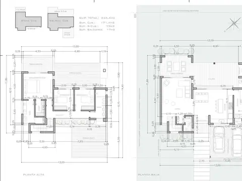 Casa 4 ambientes con 2 baños