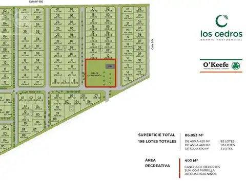Terreno en Venta de 457,0 m2