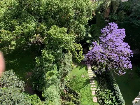 EXCELENTE 3AMB. DEPENDENCIA, COCHERA   9º VISTA  a JARDINES, VIGILANCIA