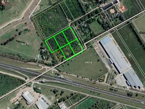 Fraccion de 26.000 m²  a 100 metros del Acceso Oeste - Lujan