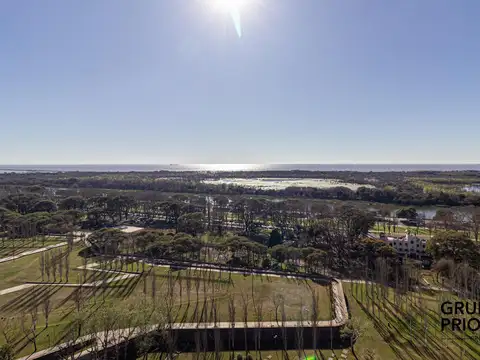 Departamento alquiler dos ambientes con cochera, baulera y vista panoramica.