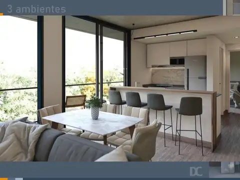 Departamento en Venta de 3 ambientes