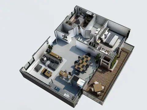 Departamento en Venta en La Perla Sur, USD 117.900