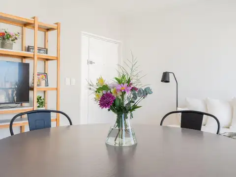 Departamento en Alquiler Temporario Palermo Hollywood con Balcón, Baño completo y  Amenities