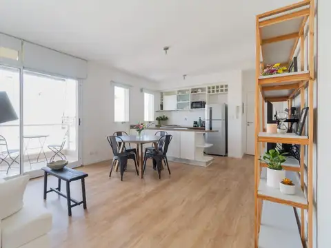 Departamento en Alquiler Temporario Palermo Hollywood con Balcón, Baño completo y  Amenities