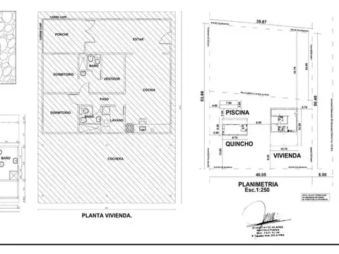 Callejon de Servidumbre de Transito 100